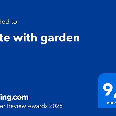 Suite With Garden Agia Marina  エクステリア 写真