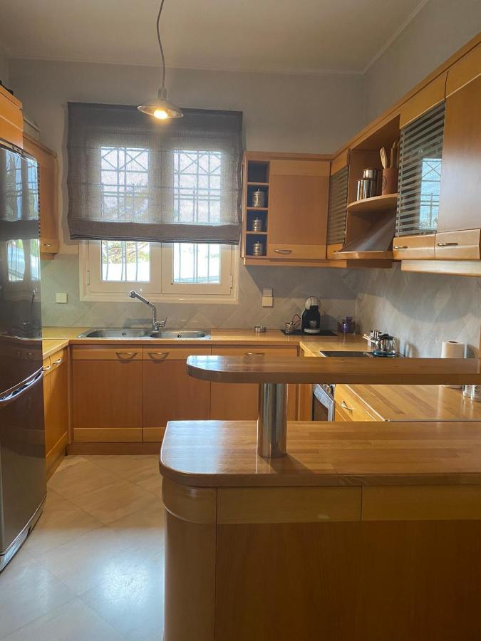 Suite With Garden Agia Marina  エクステリア 写真